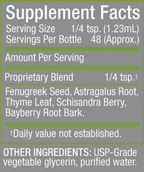 Cedar Bear Sinus Thyme Liquid Herbal Supplement - 2 Fl Oz - image 2