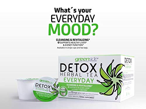 greenside Detox Herbal Tea Single Serve Cups - 10 Cups - image 4