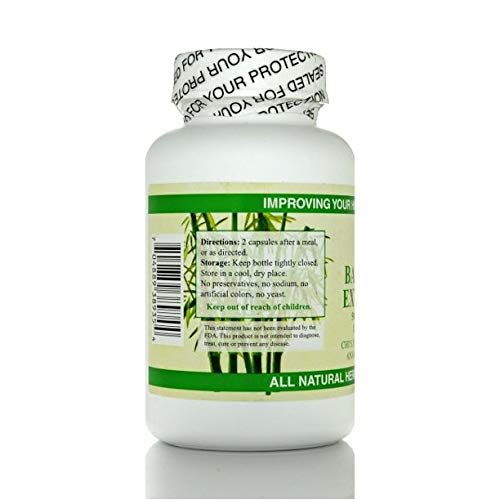 Chi's Enterprise Bamboo Extract 500mg - 120 Capsules - image 4