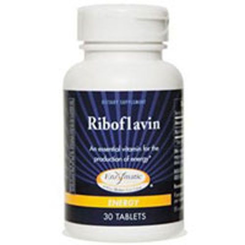 Enzymatic Therapy Riboflavin Vitamin B2 - 180 Tablets