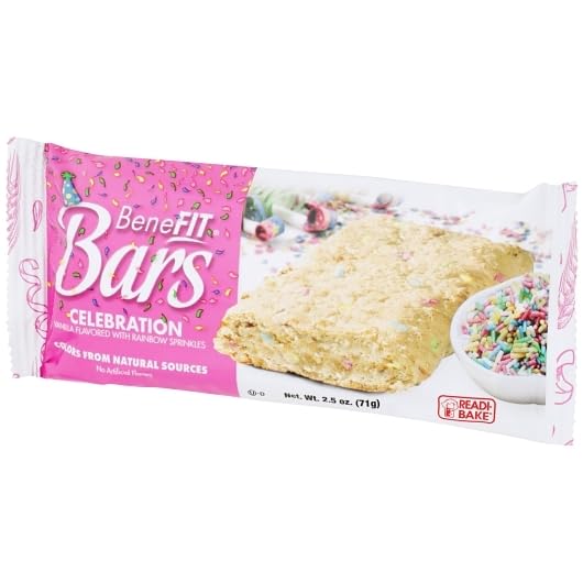 Readi-Bake Benefit Bar Celebration Birthday Cake - 48 Bars