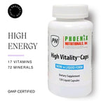 Phoenix Nutritionals High Vitality Multivitamin Softgels - 120 Count - image 6