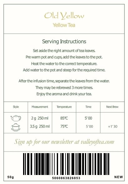 Valley of Tea Huoshan Yellow Tea Loose Leaf - 50g - image 7