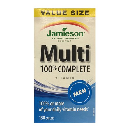 Jamieson 100% Complete Multivitamin for Men - 150 Caplets