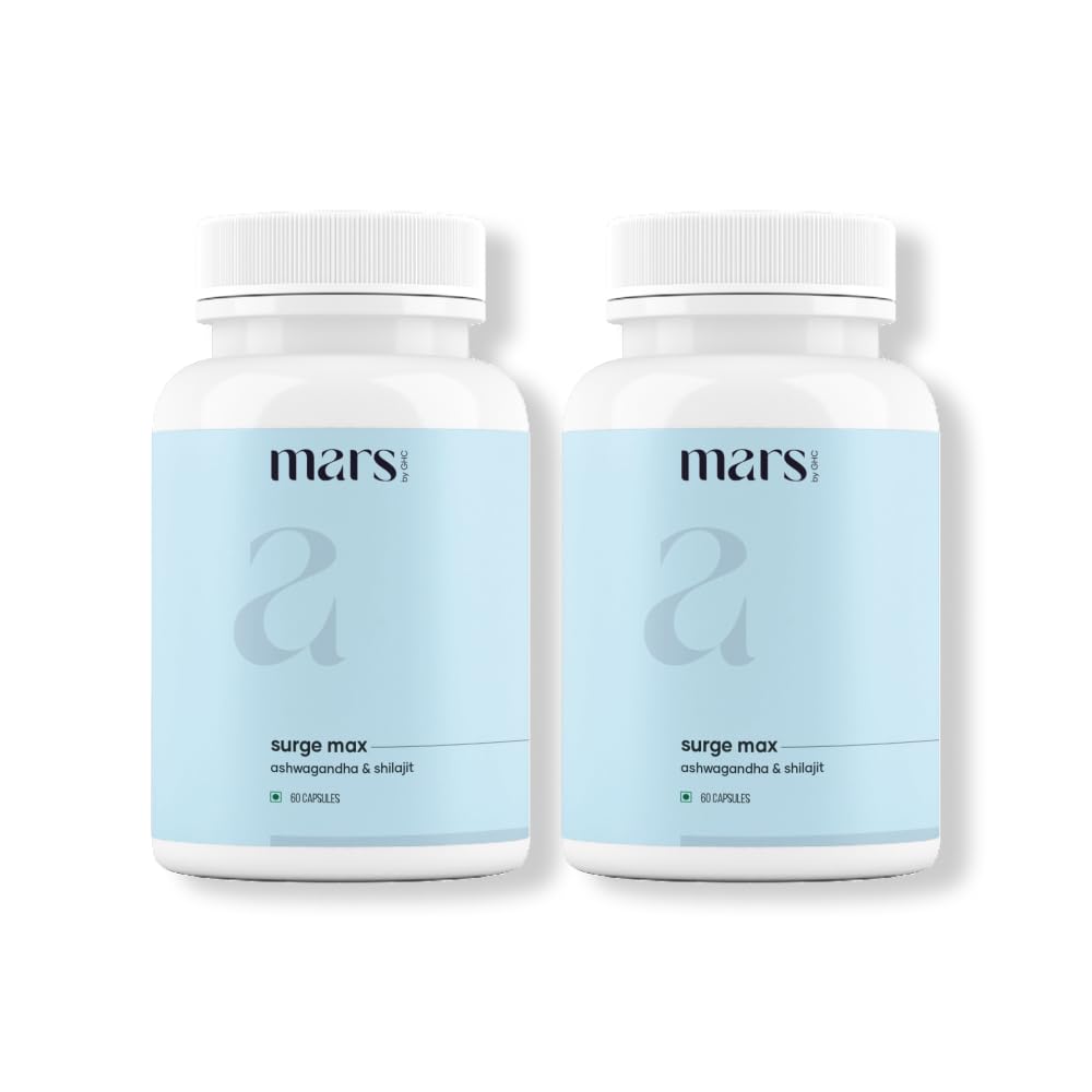 Mars Surgemax Natural Capsules with Shilajit & Safed Musli