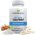 CRYSTAL PEAKS NUTRITION Natural Colon Cleanser Capsules - 60 Count