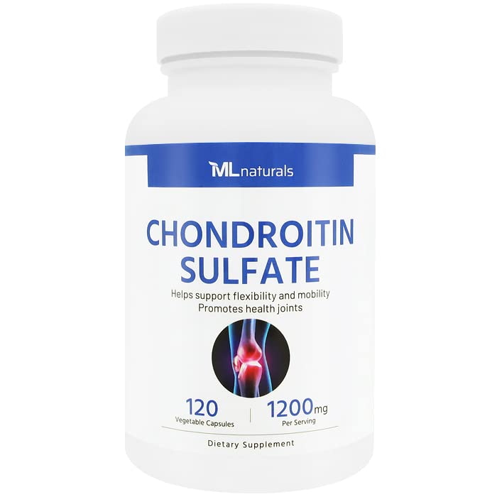 ML Naturals Chondroitin Sulfate 1200mg Joint Support - 120 Capsules