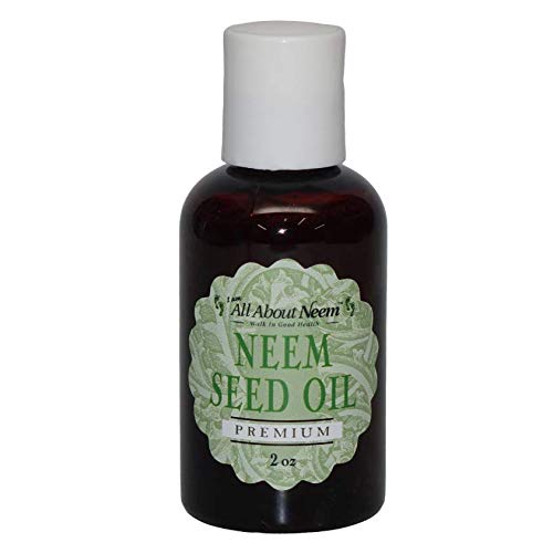 All About Neem Neem Seed Oil - 2 oz Organic Wild Harvested & Cold
