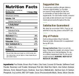 Nirvana Life Nutrition Pr Protein Plant-Based Powder - 3 Pound - image 4