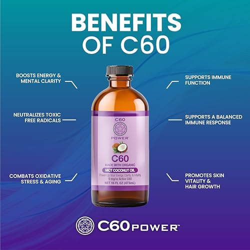 C60 Power Organic MCT Coconut Oil