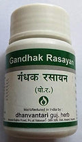 Dhanvantari Gandhak Rasayan Ayurvedic Tablets - 120 Tablets