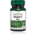 Natures Aid Vitamin E 200 IU Natural Form - 120 Softgels