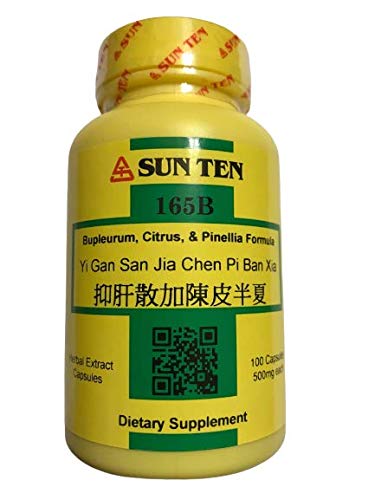 Sun Ten Bupleurum Citrus Pinellia Formula - 100 Capsules