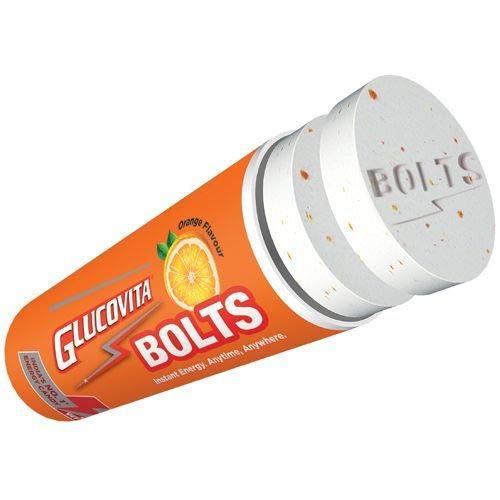 Glucovita Orange Bolts Energy Candy - 360g - image 5