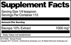 Terravita Bacopa Powder Extract - 4 oz - image 3