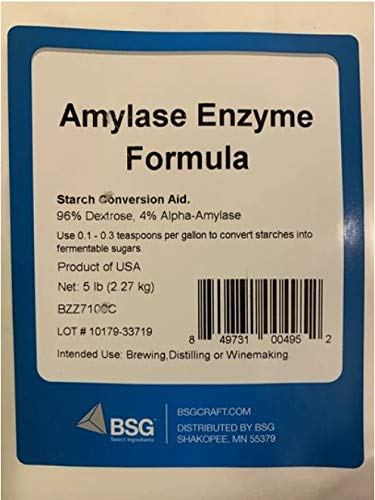 North Georgia Still Company Amylase Enzyme Formula - 5 lbs Powder - image 2