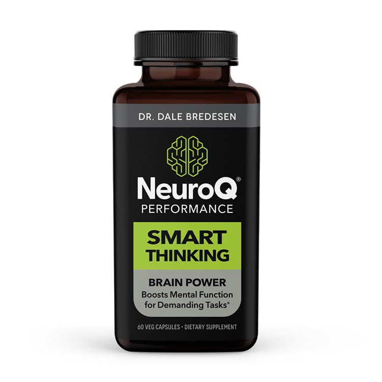 LifeSeasons NeuroQ Brain Power Mental Focus Booster - 60 Capsules