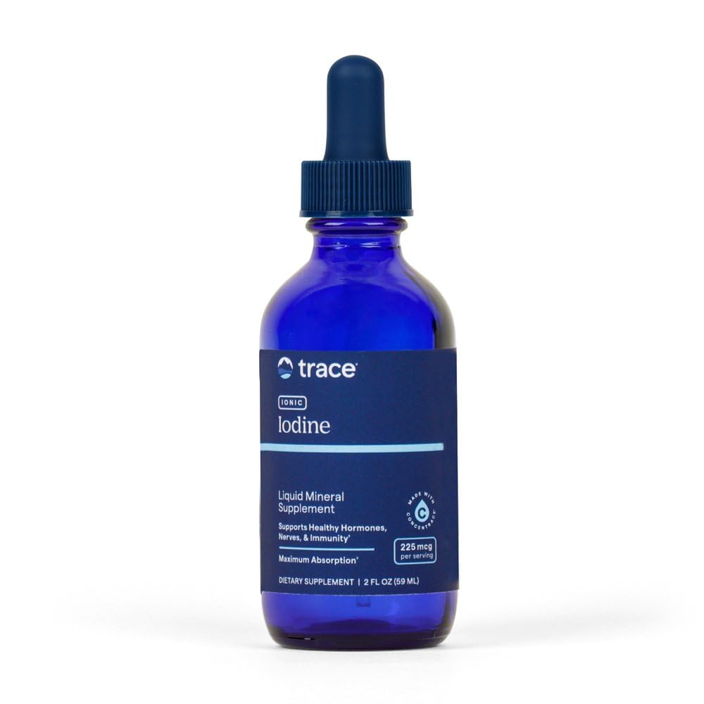 Trace Minerals Ionic Iodine Drops 225 mcg - 2 fl oz