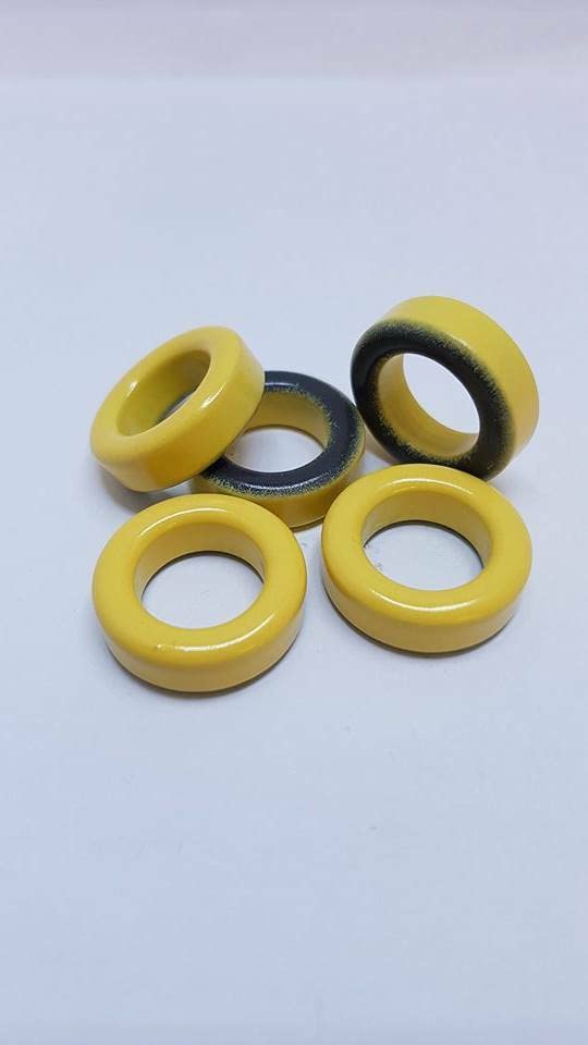 DBParts T80-6 Iron Powder Ferrite Toroid Core - 5 Count