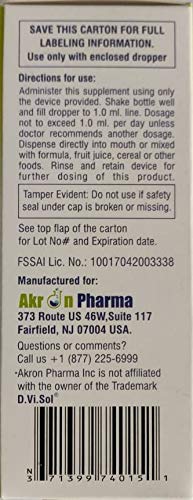ICOOFLY Pediatric D-Vite Liquid Vitamin D 400 IU/ml - 50 ml - image 3