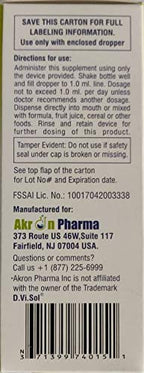 ICOOFLY Pediatric D-Vite Liquid Vitamin D 400 IU/ml - 50 ml - image 3