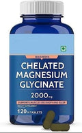 Generic Magnesium Glycinate 2000mg Supplement - 120 Vegetarian Capsules