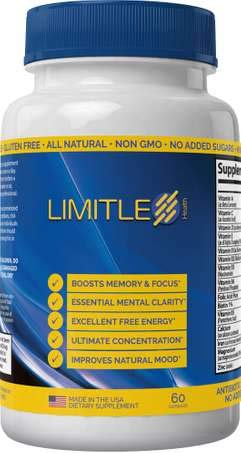 Limitless Fitness Brain Function Capsules - 60 Count