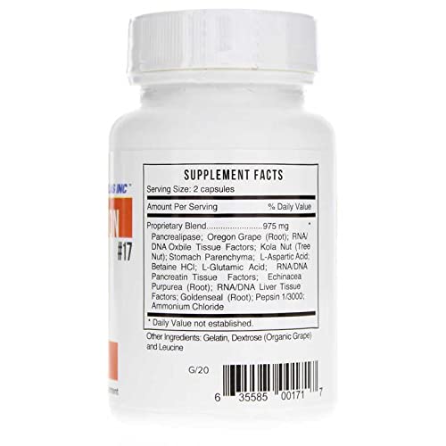 Systemic Formulas Bio Function #17 D Digest - 60 Capsules - image 4