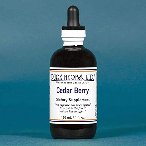 Pure Herbs Cedar Berries Liquid - 4 fl oz