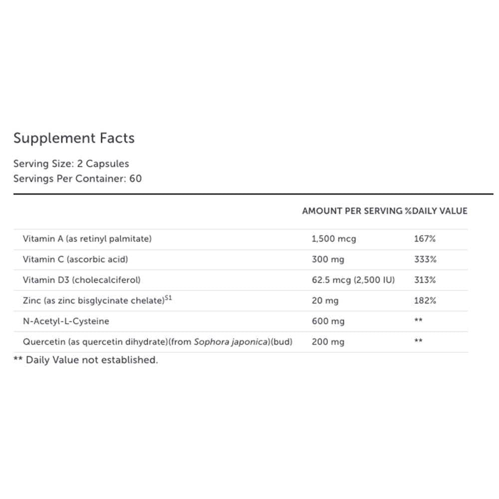 Conners Clinic Clear CV Immune Support - 120 Capsules - image 5