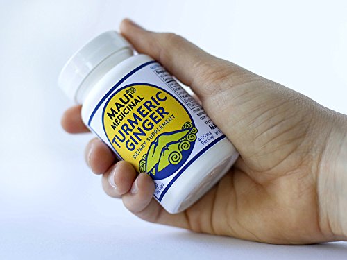 Maui Medicinal Herbs Turmeric Ginger 400mg - 60 Vegetarian Capsules - image 4