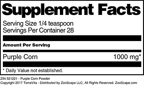 Terravita Purple Corn Powder - 1 oz - image 4