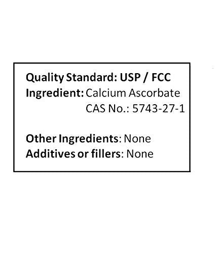 NuSci Calcium Ascorbate Pure Powder Buffered Vitamin C