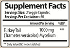 Parker Naturals Turkey Tail Mushroom Capsules - 120 Capsules - image 6