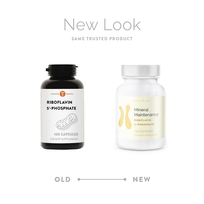 Holistic Health Mineral Maintenance Vitamin B2 - 100 Capsules - image 2