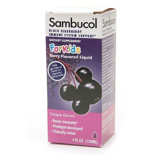 Sambucol Black Elderberry Kids Syrup - 20 fl oz - image 2