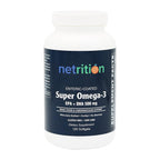 Netrition Enteric-Coated Super Omega-3 EPA + DHA - 120 Softgels