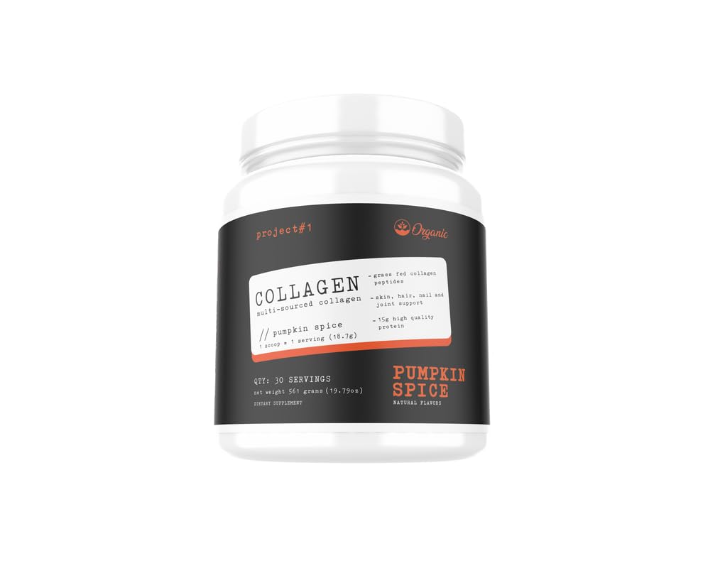 Project #1 Nutrition Multi-Sourced Collagen Powder - Pumpkin Spice