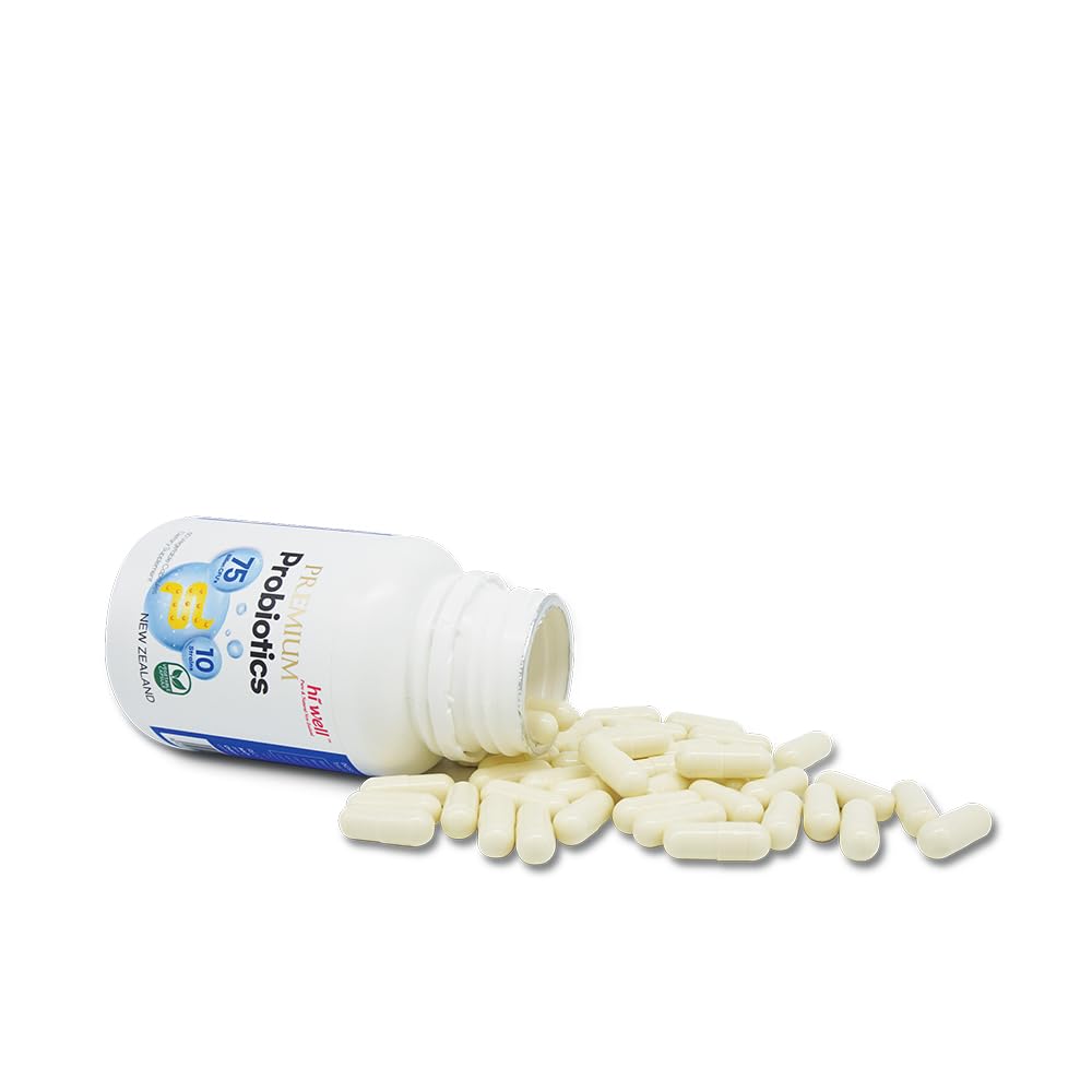Hi Well Premium Probiotics 75 Billion - 60 Vegetarian Capsules - image 4