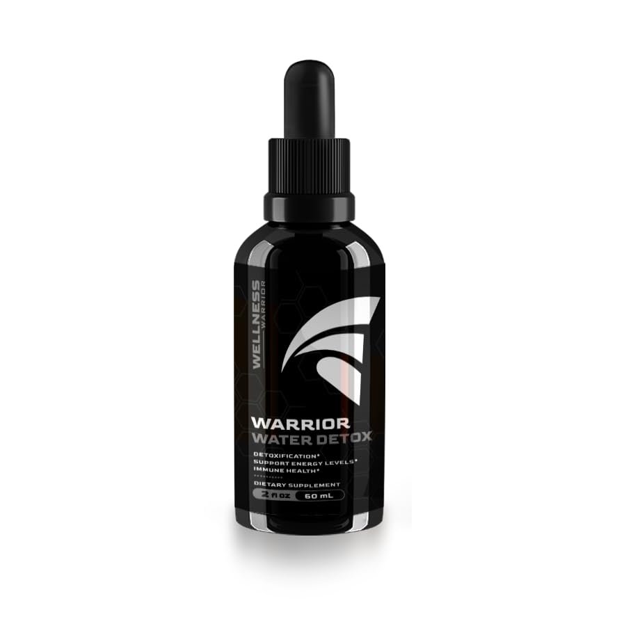 Wellness Warrior Water Detox Drops with Zeolite & Charcoal - 2 fl oz - image 2