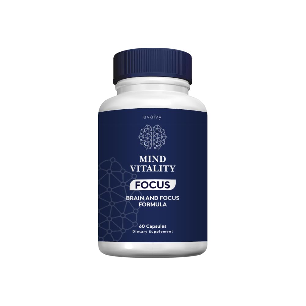 Avaivy Mind Vitality Brain Capsules - 60 Capsules