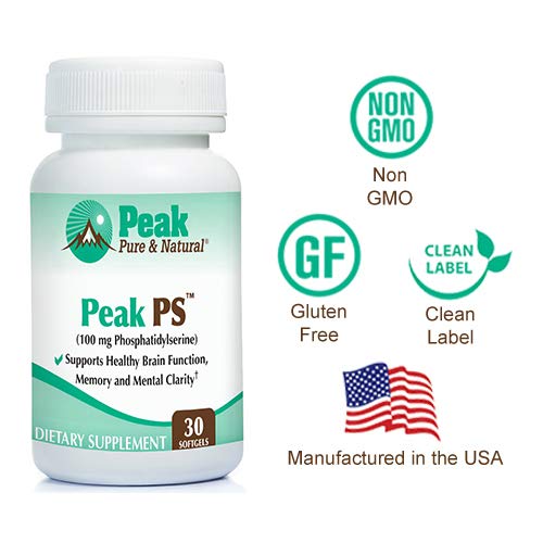 Peak PS Phosphatidylserine Brain Health Supplement - 30 Softgels - image 4
