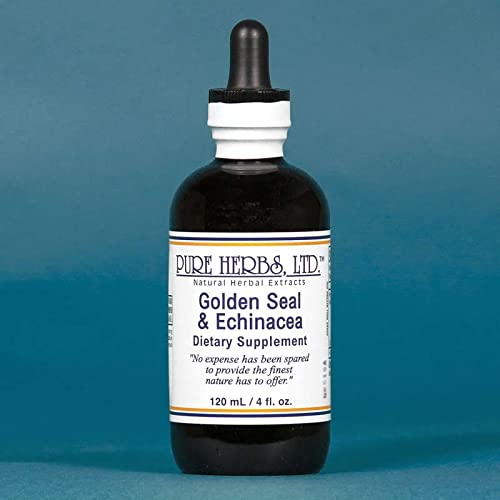 Pure Herbs Golden Seal & Echinacea Liquid - 4 fl oz