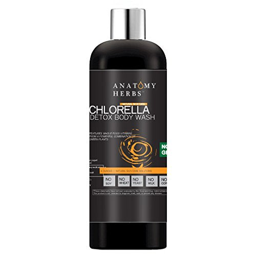 ANATOMY HERB Chlorella Heavy Metal Detox Body Wash - 16 Fl Oz