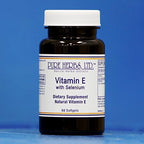 Pure Herbs Vitamin E with Selenium - 60 Softgels