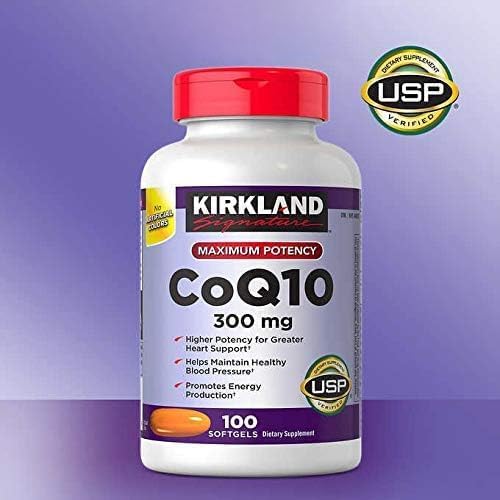 Kirkland Signature CoQ10 300mg - 100 Softgels - image 3