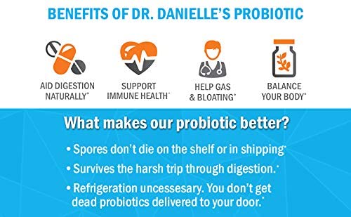 Doctor Danielle Probiotic Bacillus Supplement - 60 Capsules - image 5
