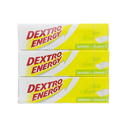 Dextro Energy Glucose Tablets Lemon Flavour - Pack of 3