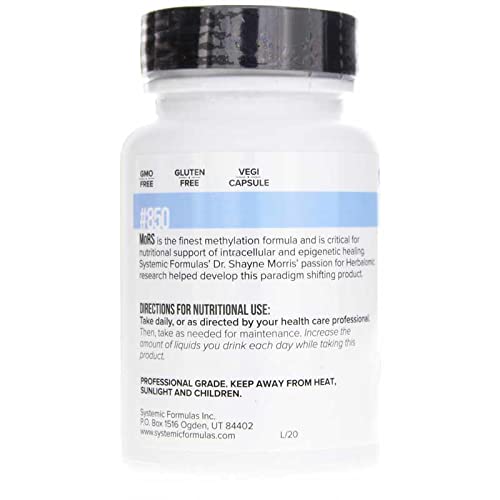 Systemic Formulas Bio Cell #850 MORS Methylation Donor - 60 Capsules - image 3