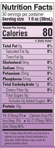 Medtrition ProSource ZAC Berry Energy Punch Protein Liquid - 4 Pack - image 2